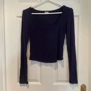 GARAGE long sleeved crop top